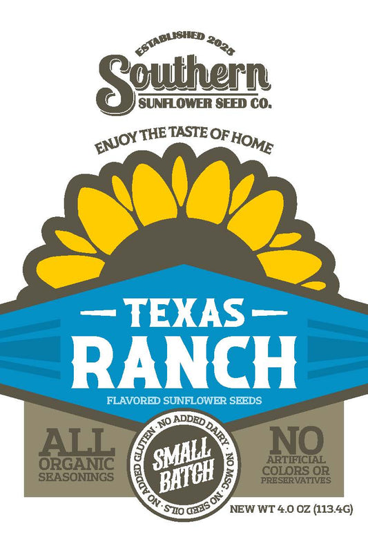 Texas Ranch Sunflower Seeds: 3 Bag Bundle