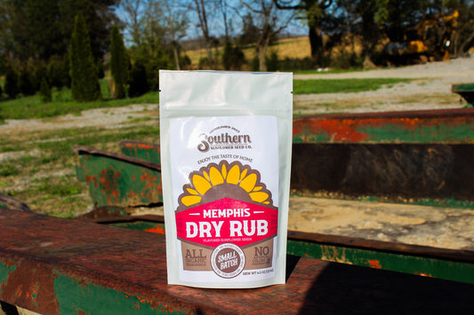 Memphis Dry Rub Sunflower Seeds 4 oz: 3 Bag Bundle